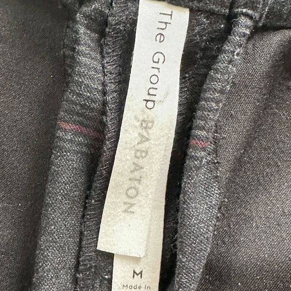 Babaton Black Relaxed Drawstring Pants - Picture 5 of 10